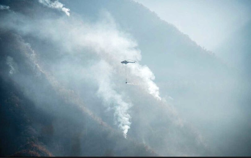 
مهار کامل آتش‌سوزی جنگل‌های الیت پس از ۹ روز