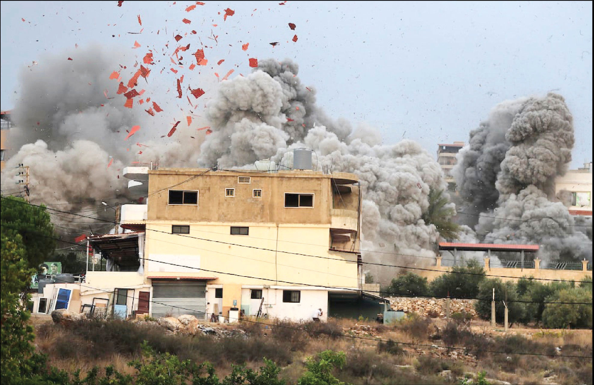 بیروت در دایره آتش تل‌آویو