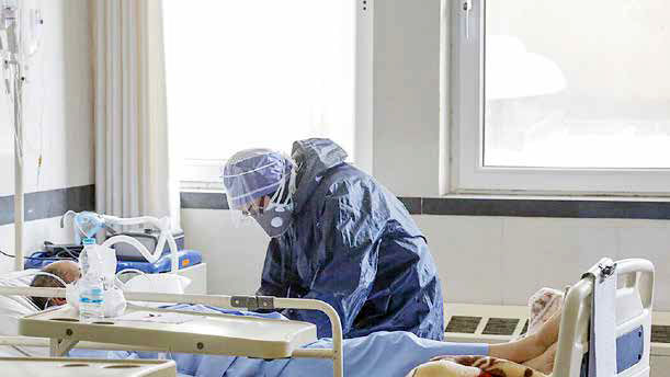 
افزایش تعداد بیماران بدحال کرونایی در تهران 