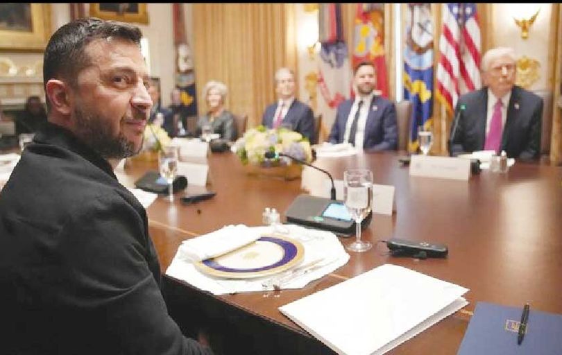 

زلنسکی در لحظه آخر 

از طرح ترامپ خبردار شد