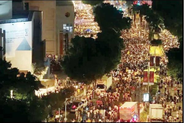 تجمع «صدها هزار اسرائیلی» 

برای پایان دادن به جنگ غزه