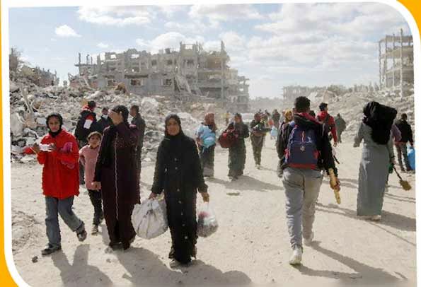 نقطه آغاز آرامش بر ویرانه‌های یک جنگ