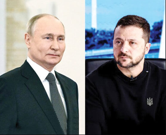 پوتین آماده آتشبس در جنگ اوکراین است