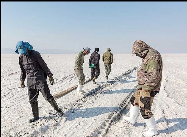  تراز آب دریاچه ارومیه به سطح «غیرقابل اعلام» رسید
