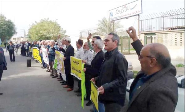 تجمع بازنشستگان کارگری 

در شوش و کرمانشاه