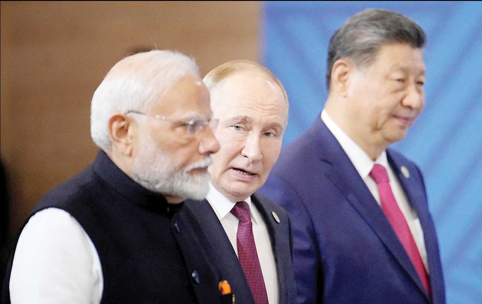 نمایش ژئوپولیتیک مودی در نشست شانگهای