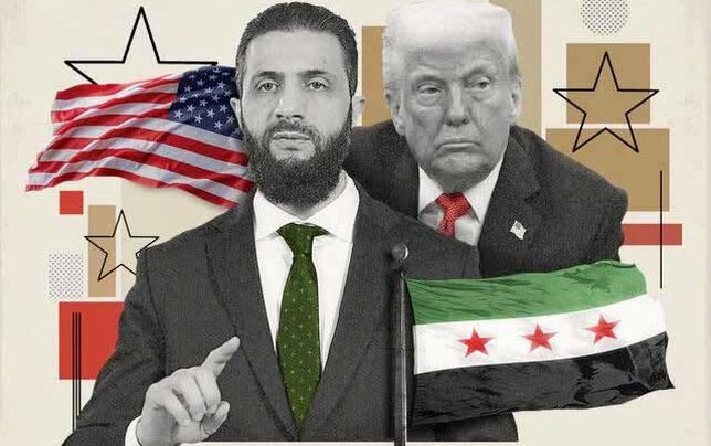 گام عملی ترامپ برای تثبیت جولانی در دمشق