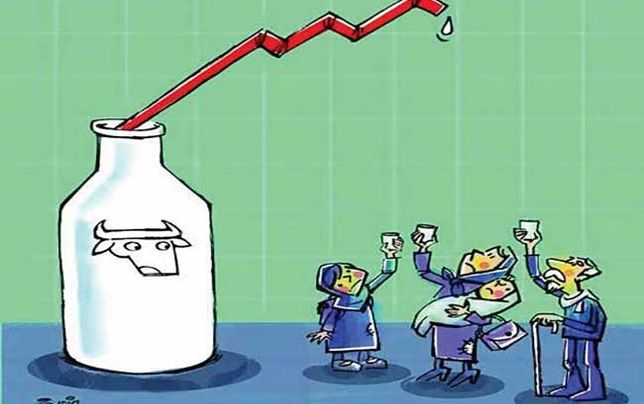 قیمت شیرخام در 5 ماه گذشته به اندازه 60 سال افزایش یافت