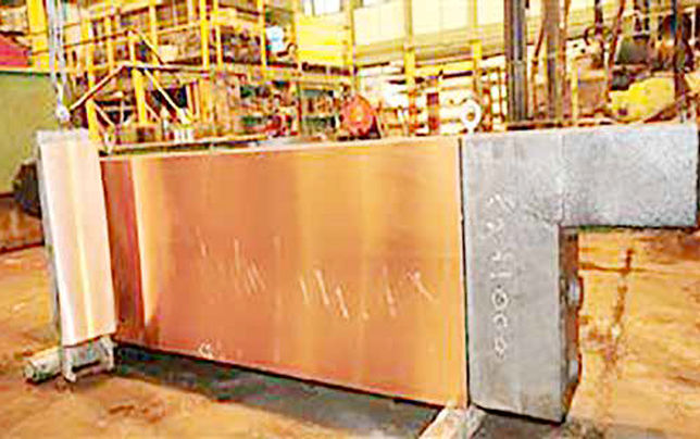 
بومی‌سازی صفحات مسی قالب ریخته‌گری شرکت فولاد مبارکه