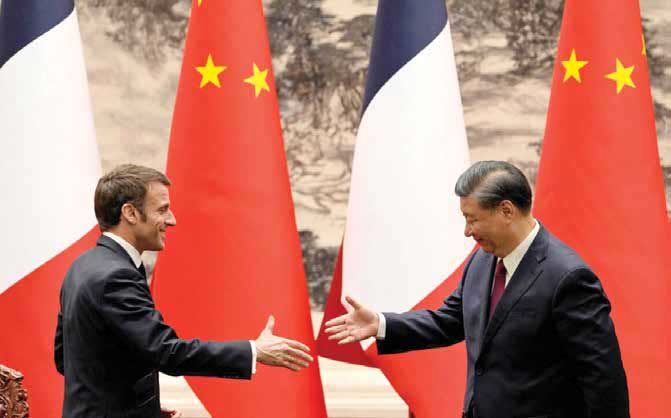 مکرون؛ و سردرگمی راهبردی میان شی و ترامپ