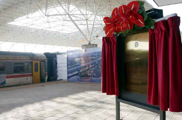 راهآهن بستانآباد-خاوران افتتاح شد