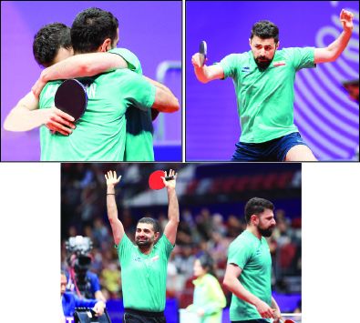 دلاوری روی میز!