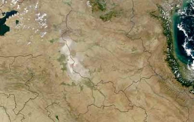 دریاچه ارومیه به طور کامل محو شد