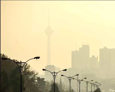 تهران هشتمین شهر آلوده دنیا