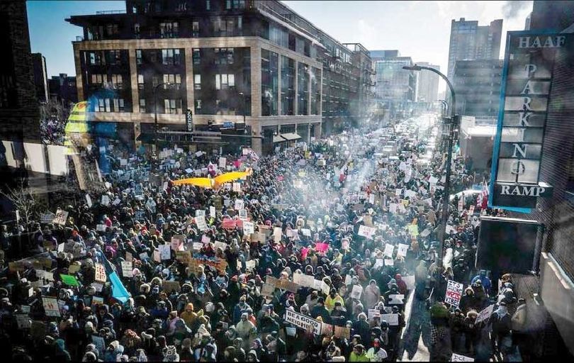 
ناگزیری ترامپ به همسویی با طغیان اجتماعی مینه‌سوتا