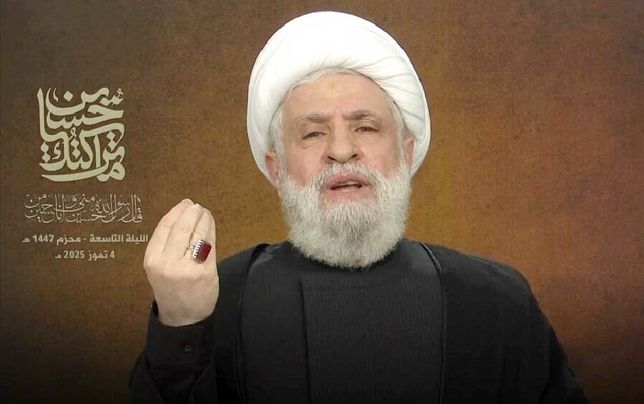 
نعیم قاسم: در برابر پروژه خلع‌سلاح، نبرد به راه می‌اندازیم