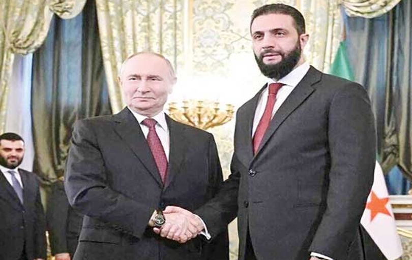 پیام تبریک پوتین به جولانی 

به مناسبت سالگرد سقوط اسد! 